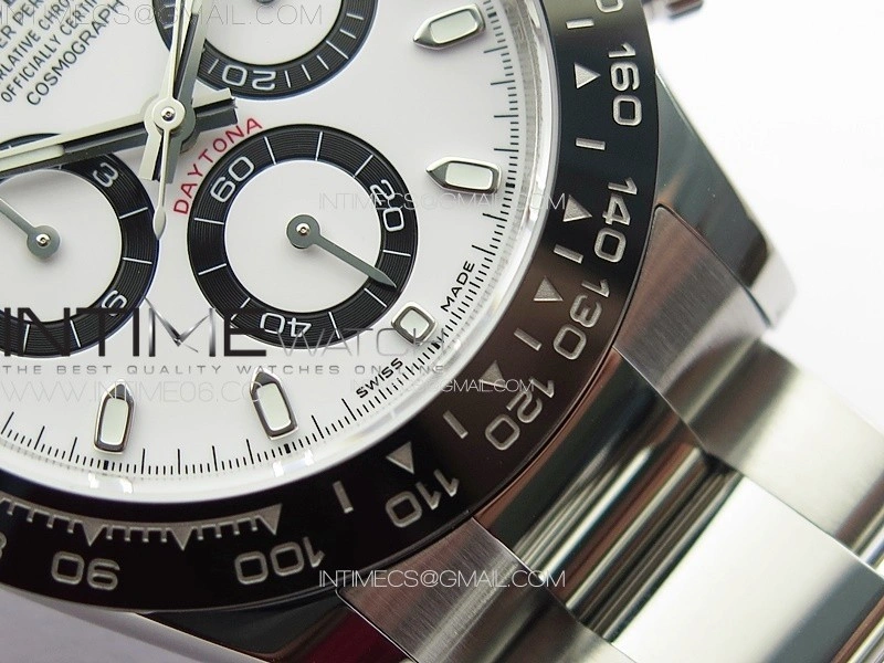 Daytona 116500LN BTF 1:1 Best Edition White Dial on 904L SS Case and Bracelet SA4130