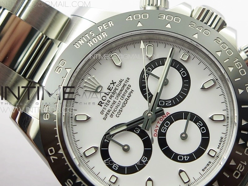 Daytona 116500LN BTF 1:1 Best Edition White Dial on 904L SS Case and Bracelet SA4130