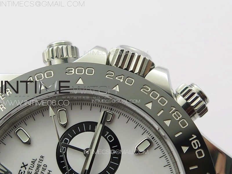 Daytona 116500LN BTF 1:1 Best Edition White Dial on 904L SS Case and Bracelet SA4130
