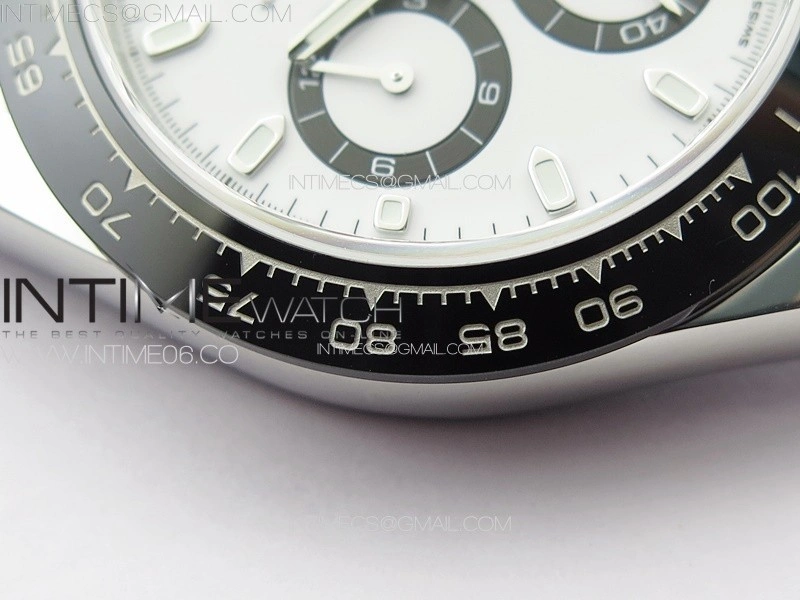 Daytona 116500LN BTF 1:1 Best Edition White Dial on 904L SS Case and Bracelet SA4130