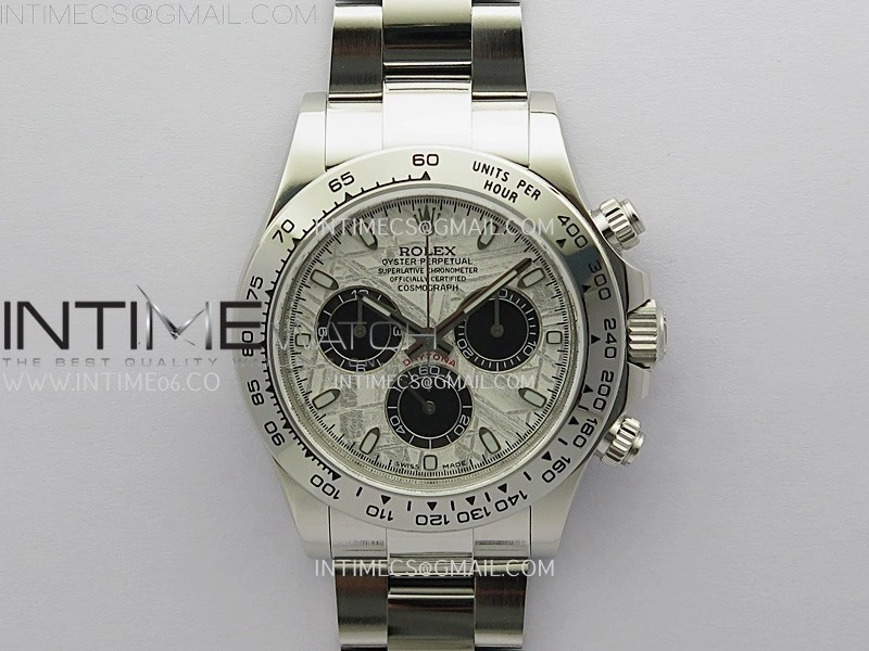 Daytona 116509 Gain Weight BTF 1:1 Best Edition Meteorite Dial on SS Bracelet SH4130