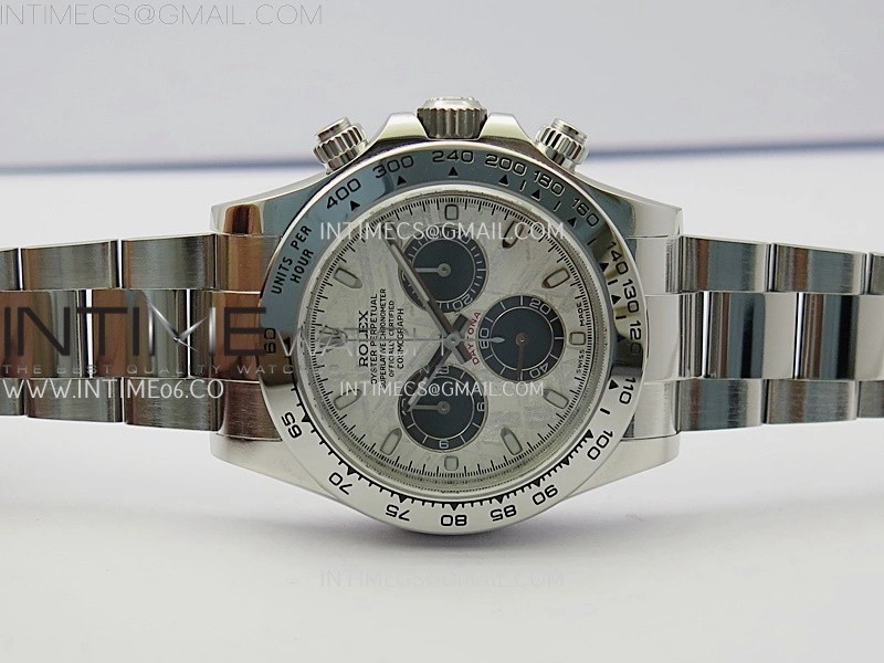 Daytona 116509 Gain Weight BTF 1:1 Best Edition Meteorite Dial on SS Bracelet SH4130