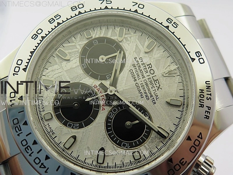 Daytona 116509 Gain Weight BTF 1:1 Best Edition Meteorite Dial on SS Bracelet SH4130