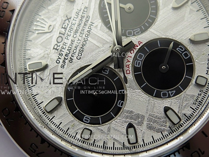 Daytona 116509 Gain Weight BTF 1:1 Best Edition Meteorite Dial on SS Bracelet SH4130