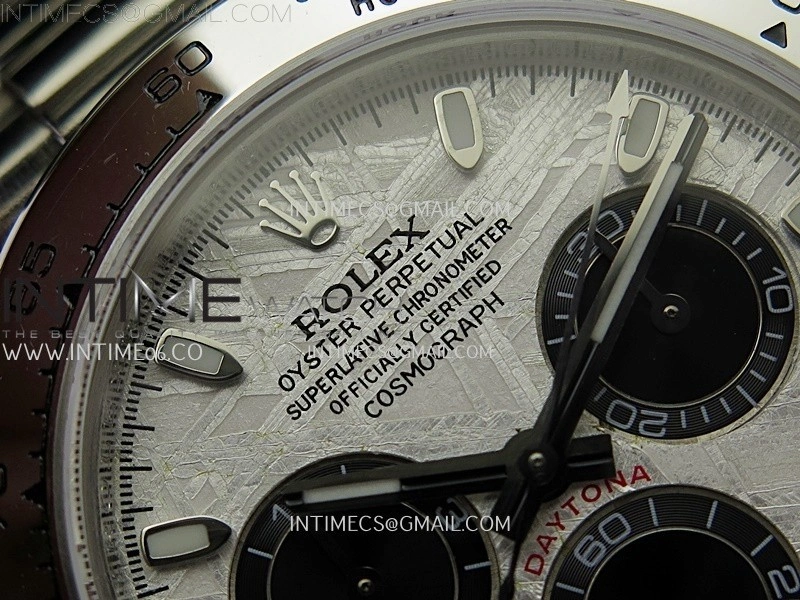 Daytona 116509 Gain Weight BTF 1:1 Best Edition Meteorite Dial on SS Bracelet SH4130