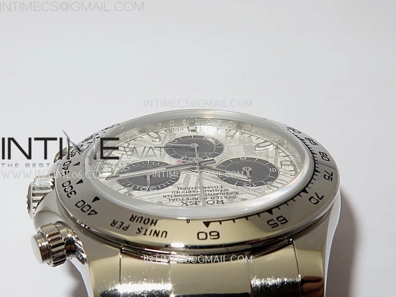 Daytona 116509 Gain Weight BTF 1:1 Best Edition Meteorite Dial on SS Bracelet SH4130