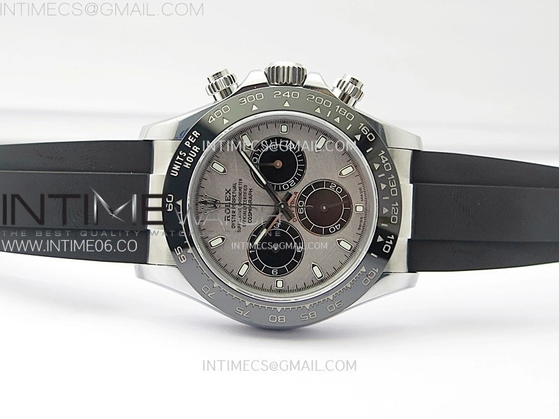 Daytona 116519 QF 1:1 Best Edition Real Meteorite Dial on Oysterflex Strap SH4130 V3