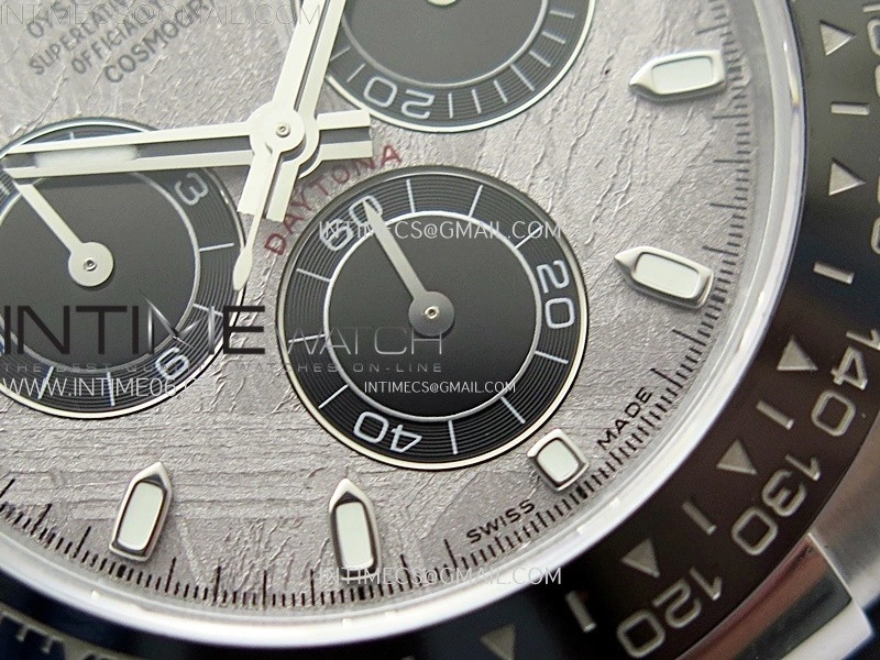 Daytona 116519 QF 1:1 Best Edition Real Meteorite Dial on Oysterflex Strap SH4130 V3