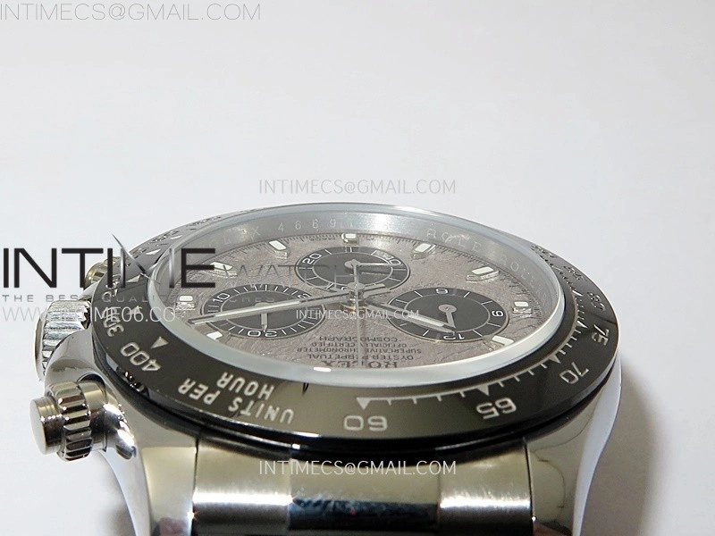 Daytona 116519 QF 1:1 Best Edition Real Meteorite Dial on Oysterflex Strap SH4130 V3