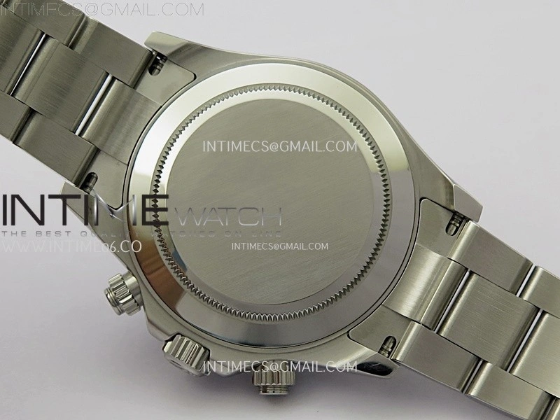 Daytona 126500 904L SS ESF 1:1 Best Edition Black Dial on 904L SS Bracelet A4131 Mod