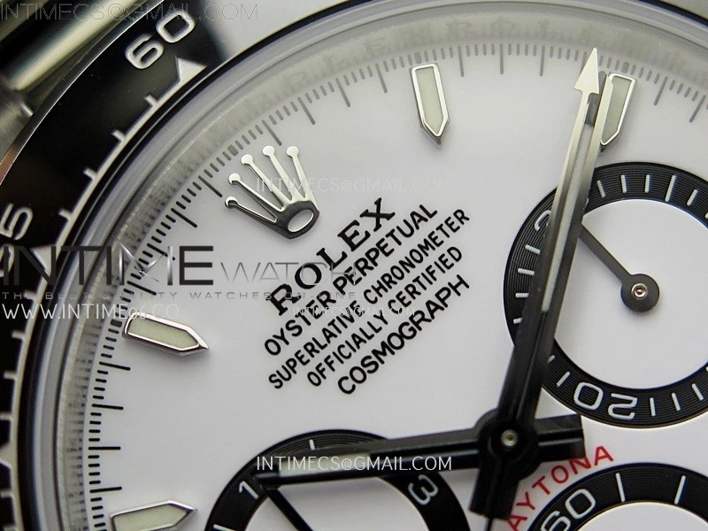 Daytona 126500 904L SS ESF 1:1 Best Edition White Dial on 904L SS Bracelet A4131 Mod