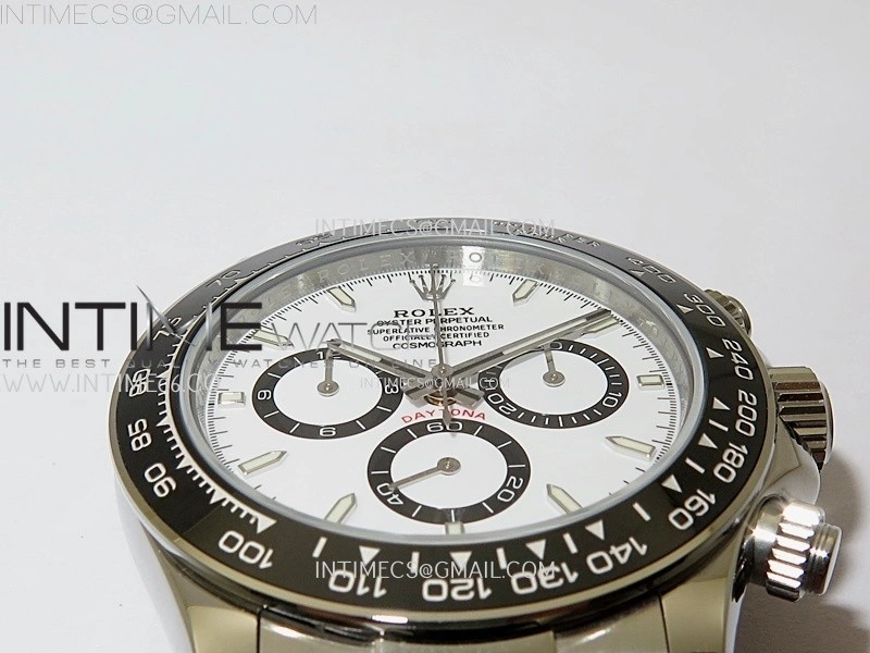Daytona 126500 904L SS ESF 1:1 Best Edition White Dial on 904L SS Bracelet A4131 Mod