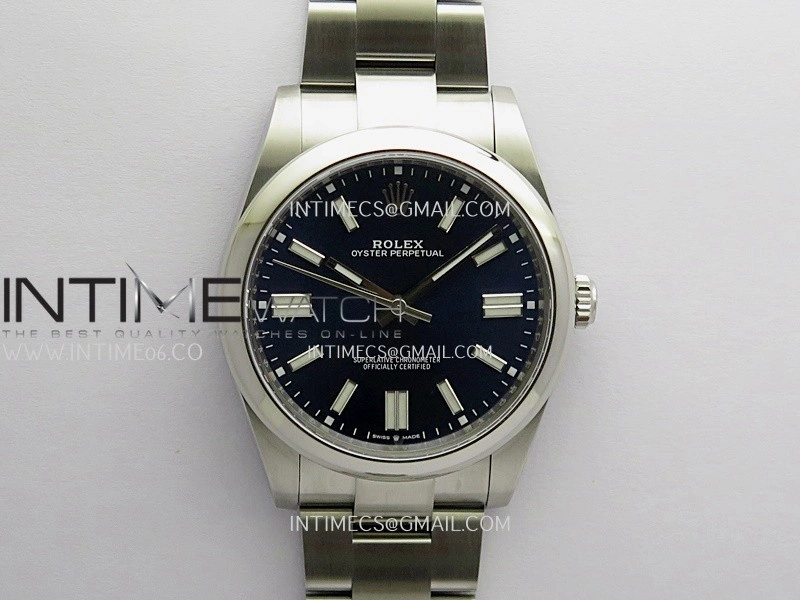 Oyster Perpetual 124300 41mm 904L SS VF 1:1 Best Edition Blue Dial On 904L SS Bracelet DD3230