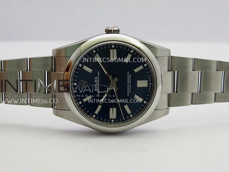 Oyster Perpetual 124300 41mm 904L SS VF 1:1 Best Edition Blue Dial On 904L SS Bracelet DD3230