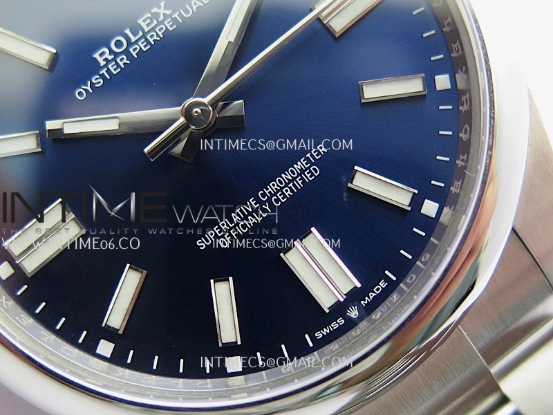 Oyster Perpetual 124300 41mm 904L SS VF 1:1 Best Edition Blue Dial On 904L SS Bracelet DD3230