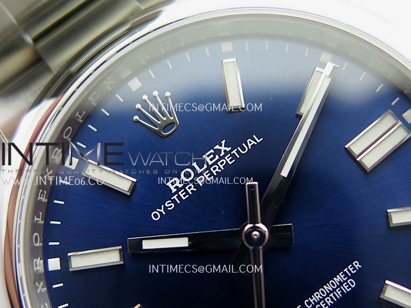 Oyster Perpetual 124300 41mm 904L SS VF 1:1 Best Edition Blue Dial On 904L SS Bracelet DD3230