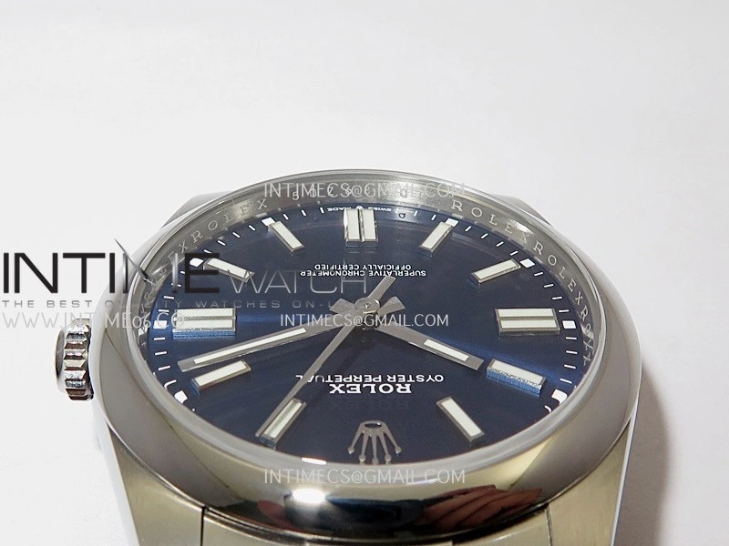 Oyster Perpetual 124300 41mm 904L SS VF 1:1 Best Edition Blue Dial On 904L SS Bracelet DD3230