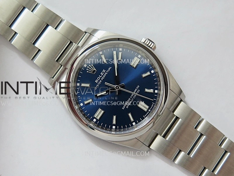 Oyster Perpetual 126000 36mm 904L SS VF 1:1 Best Edition Blue Dial On 904L SS Bracelet DD3230