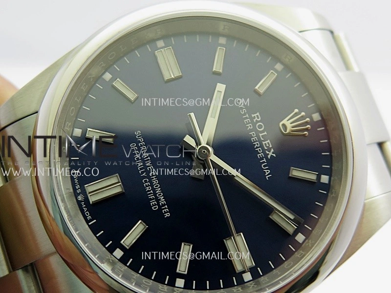 Oyster Perpetual 126000 36mm 904L SS VF 1:1 Best Edition Blue Dial On 904L SS Bracelet DD3230