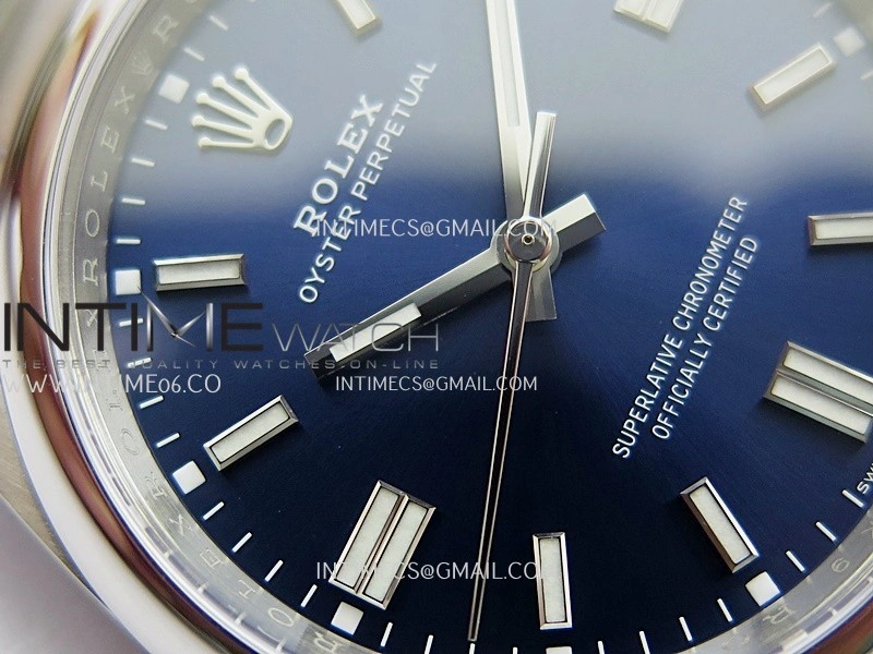 Oyster Perpetual 126000 36mm 904L SS VF 1:1 Best Edition Blue Dial On 904L SS Bracelet DD3230