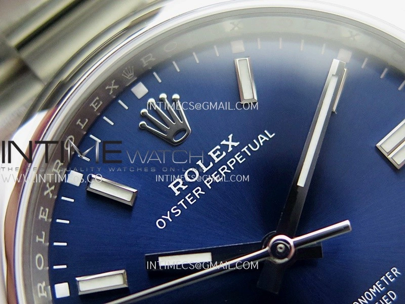 Oyster Perpetual 126000 36mm 904L SS VF 1:1 Best Edition Blue Dial On 904L SS Bracelet DD3230
