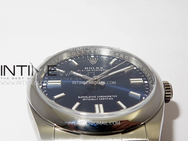 Oyster Perpetual 126000 36mm 904L SS VF 1:1 Best Edition Blue Dial On 904L SS Bracelet DD3230