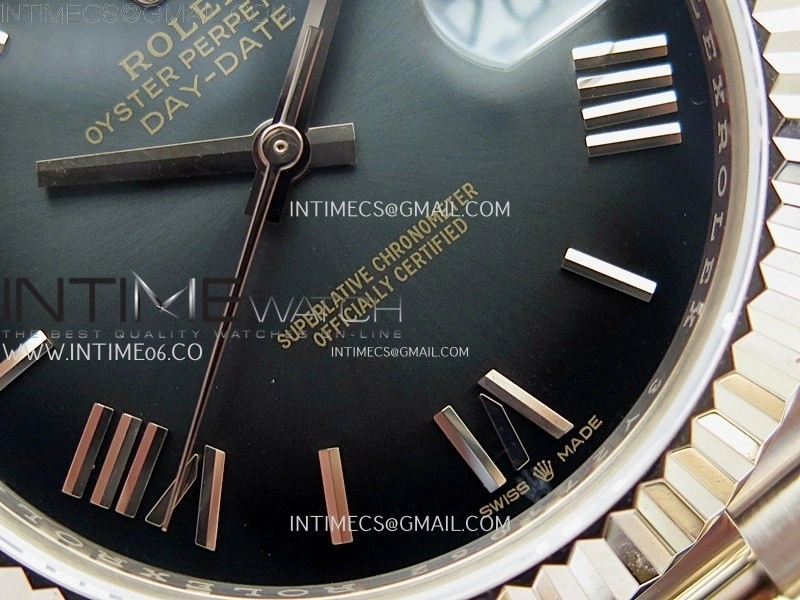Day Date 40mm 228235 Gain Weight RG tungsten APSF 1:1 Best Edition Black Gradient Dial on RG President Bracelet A3255