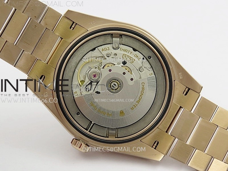 Day Date 40mm 228235 Gain Weight RG tungsten APSF 1:1 Best Edition Black Gradient Dial on RG President Bracelet A3255