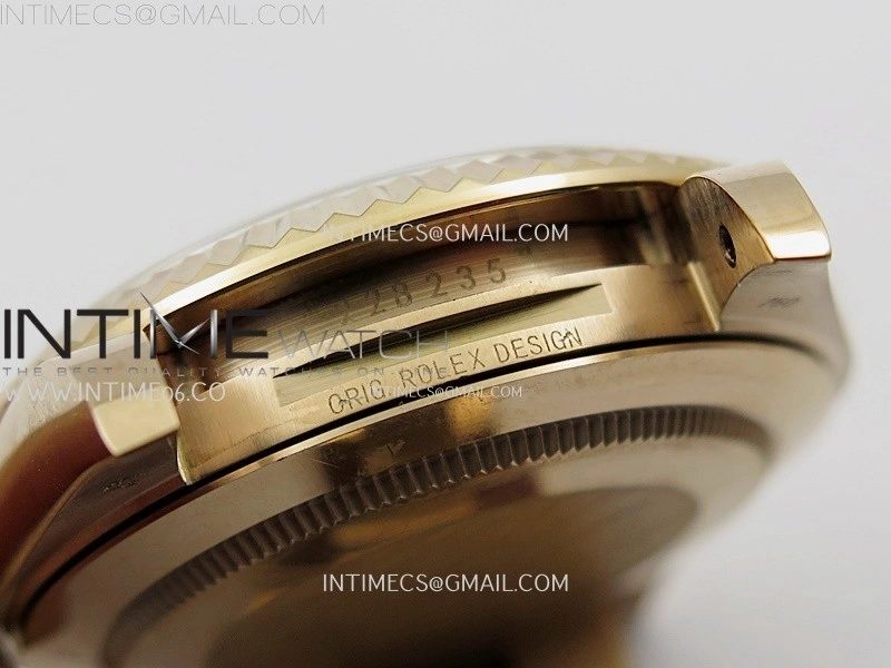 Day Date 40mm 228235 Gain Weight RG tungsten APSF 1:1 Best Edition Black Gradient Dial on RG President Bracelet A3255