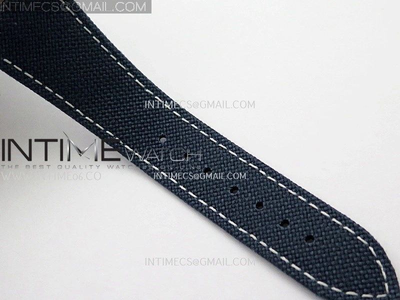 Cubitus 5822 SS HLF Best Edition Blue Dial On Blue Nylon Strap Super Clone Asian 240