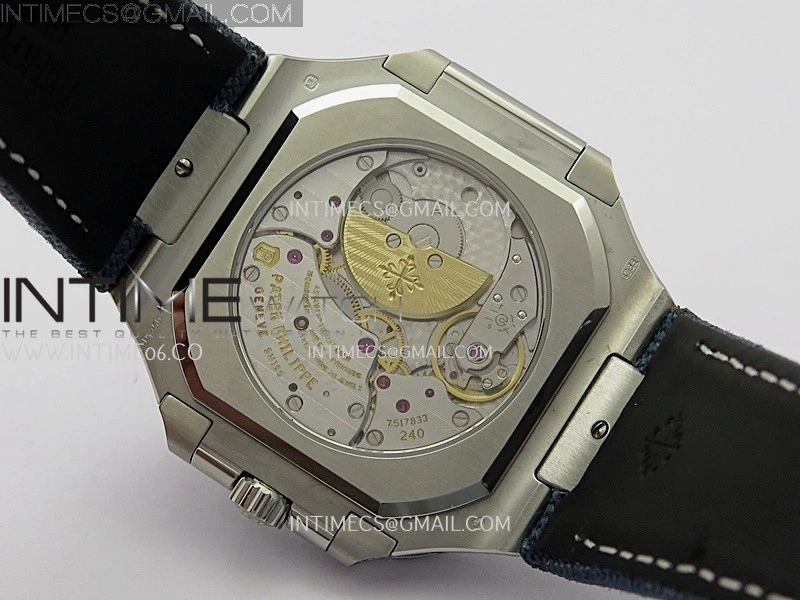 Cubitus 5822 SS HLF Best Edition Blue Dial On Blue Nylon Strap Super Clone Asian 240