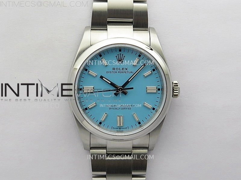 Oyster Perpetual 36mm 126000 904L VSF 1:1 Best Edition Tiffany Blue Dial on SS Bracelet VS3230