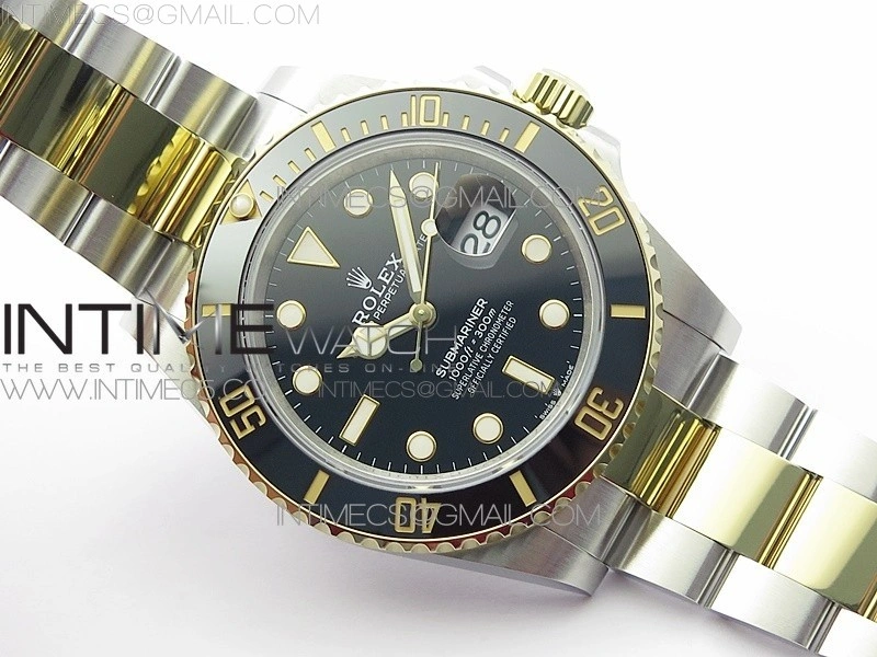 Submariner 41mm 126613 LN SS YG BP Best Edition Black Dial on SS YG Bracelet SH3235