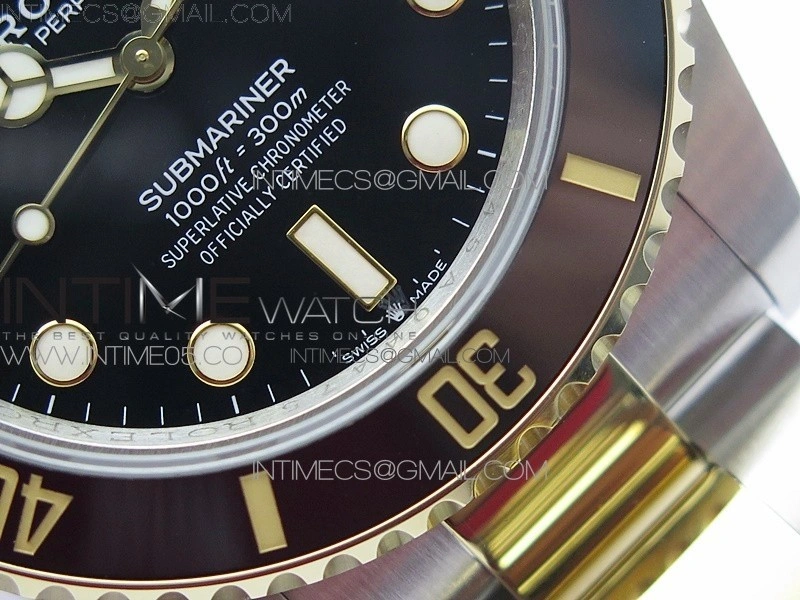 Submariner 41mm 126613 LN SS YG BP Best Edition Black Dial on SS YG Bracelet SH3235