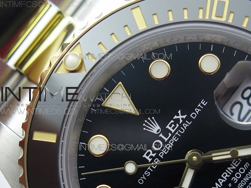 Submariner 41mm 126613 LN SS YG BP Best Edition Black Dial on SS YG Bracelet SH3235