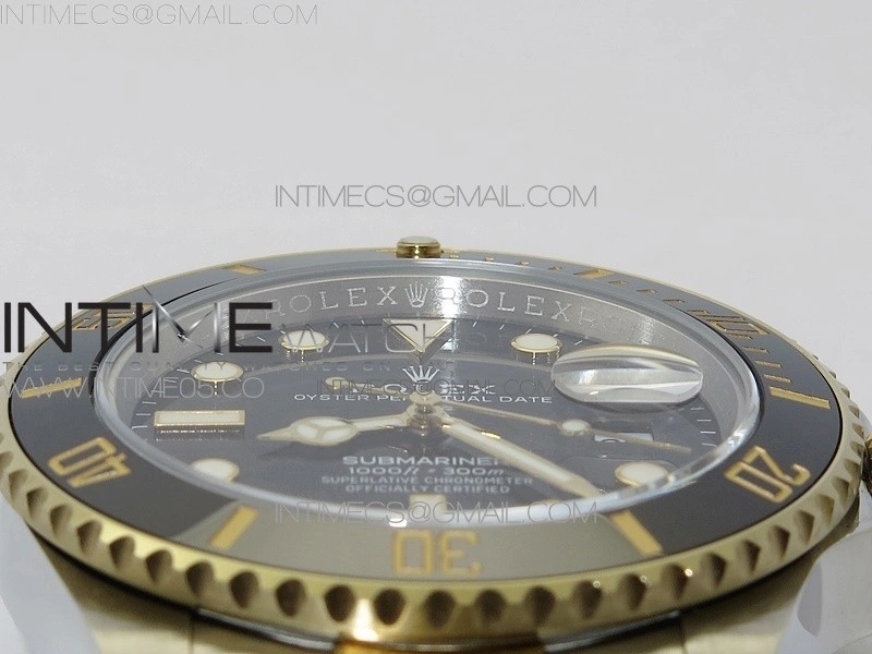 Submariner 41mm 126613 LN SS YG BP Best Edition Black Dial on SS YG Bracelet SH3235