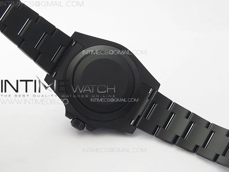 Submariner DIW Carbon Bezel VSF 1:1 Best Edition Green Dial on DLC Bracelet VS3135