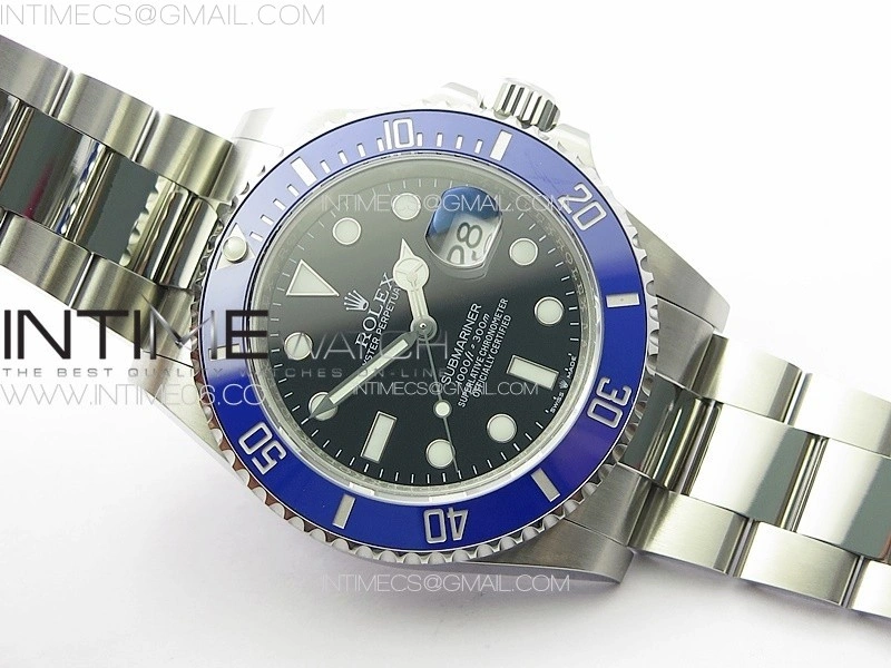 Submariner 41mm 126619 LB Blue Ceramic 3EF 1:1 Best Edition Black Dial On 904L Steel Case And Bracelet VR3235