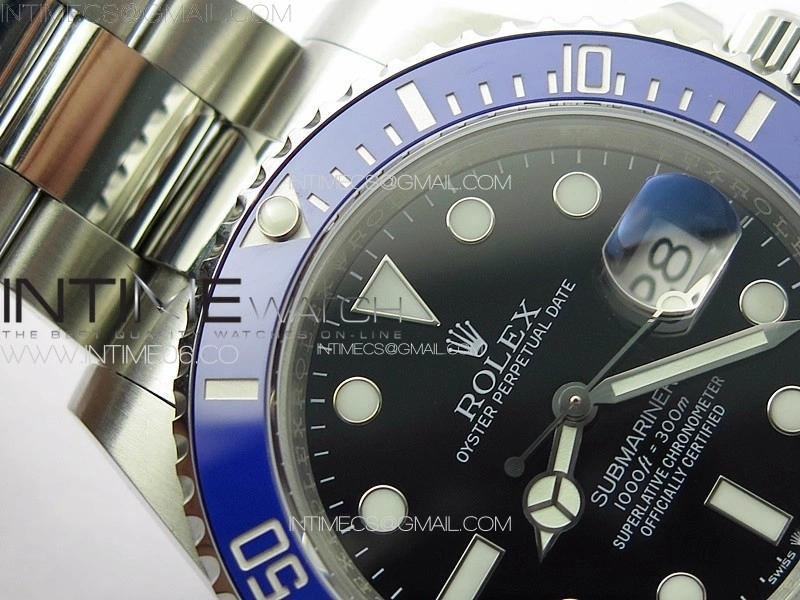 Submariner 41mm 126619 LB Blue Ceramic 3EF 1:1 Best Edition Black Dial On 904L Steel Case And Bracelet VR3235