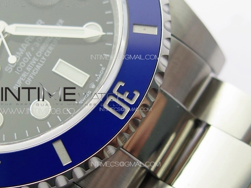 Submariner 41mm 126619 LB Blue Ceramic 3EF 1:1 Best Edition Black Dial On 904L Steel Case And Bracelet VR3235
