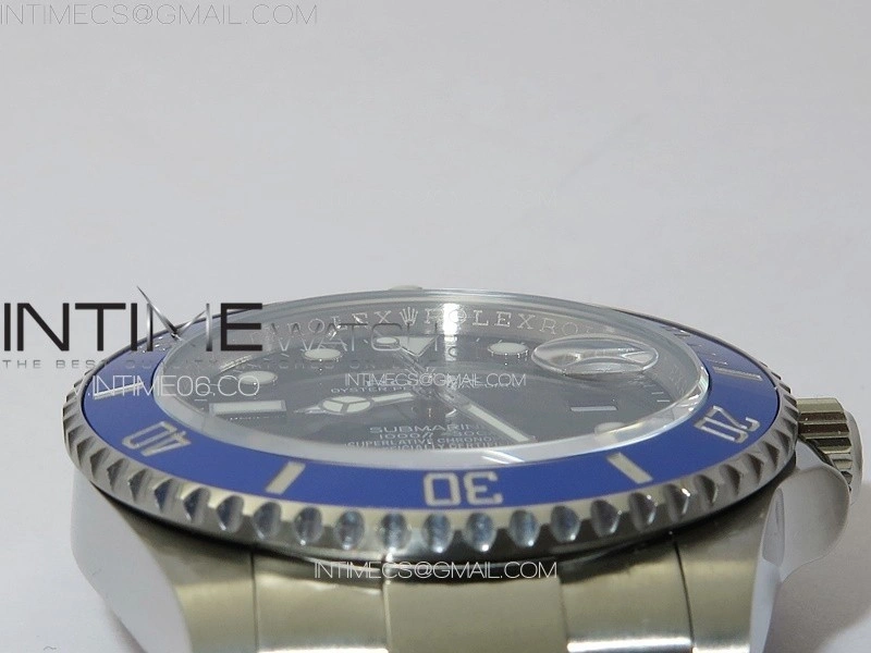 Submariner 41mm 126619 LB Blue Ceramic 3EF 1:1 Best Edition Black Dial On 904L Steel Case And Bracelet VR3235