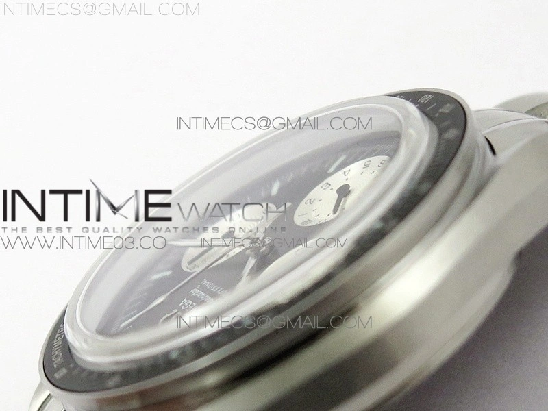 Speedmaster SS “Speedy Tuesday” OMF Best Edition Black Dial on SS Bracelet Manual Winding Chrono Movement