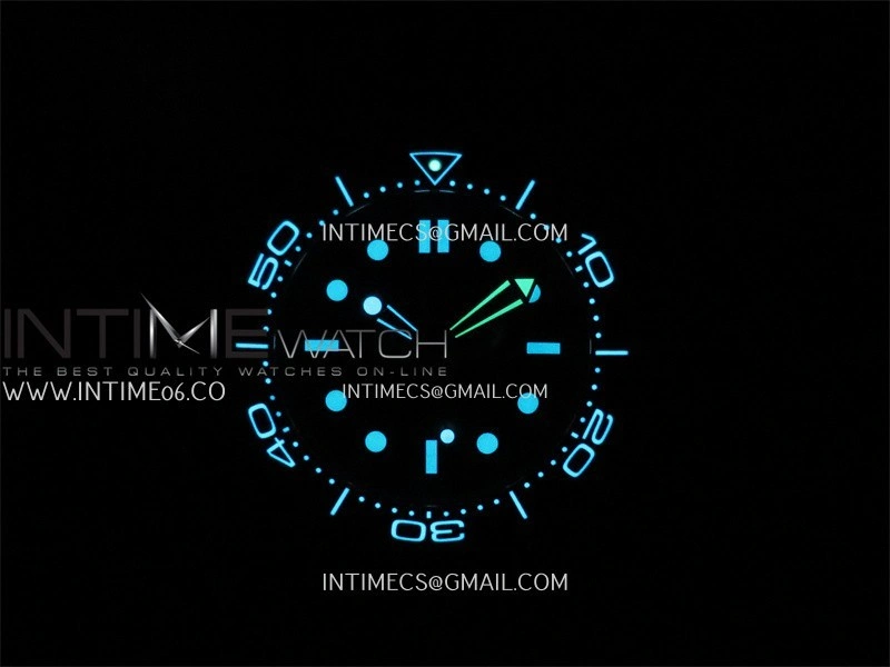 Seamaster 300M Diver Titanium Bronze Gold ORF 1:1 Green Dial On Titanium Mesh Bracelet Asian Super Clone 8806