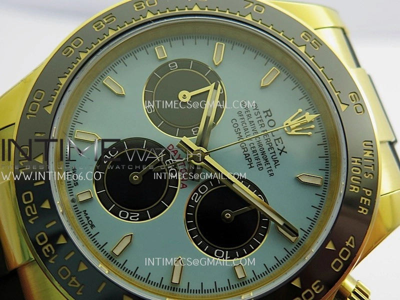 Daytona 126518 Gain Weight Clean Plus 1:1 Best Edition Tiffany Turquoise Blue Dial On Oysterflex Rubber Strap DD4131