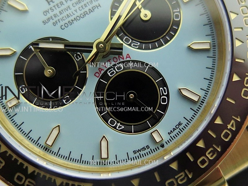 Daytona 126518 Gain Weight Clean Plus 1:1 Best Edition Tiffany Turquoise Blue Dial On Oysterflex Rubber Strap DD4131