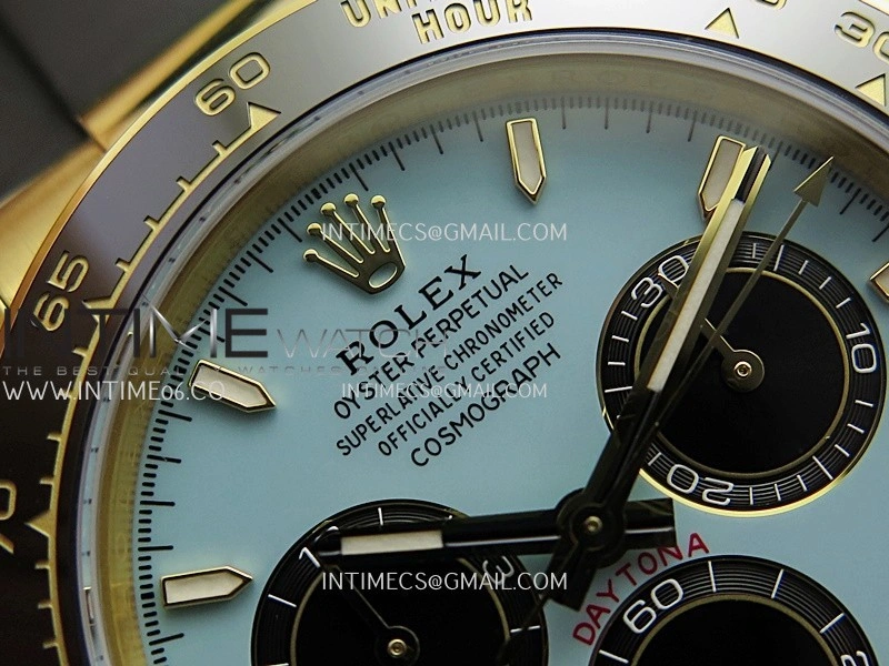 Daytona 126518 Gain Weight Clean Plus 1:1 Best Edition Tiffany Turquoise Blue Dial On Oysterflex Rubber Strap DD4131