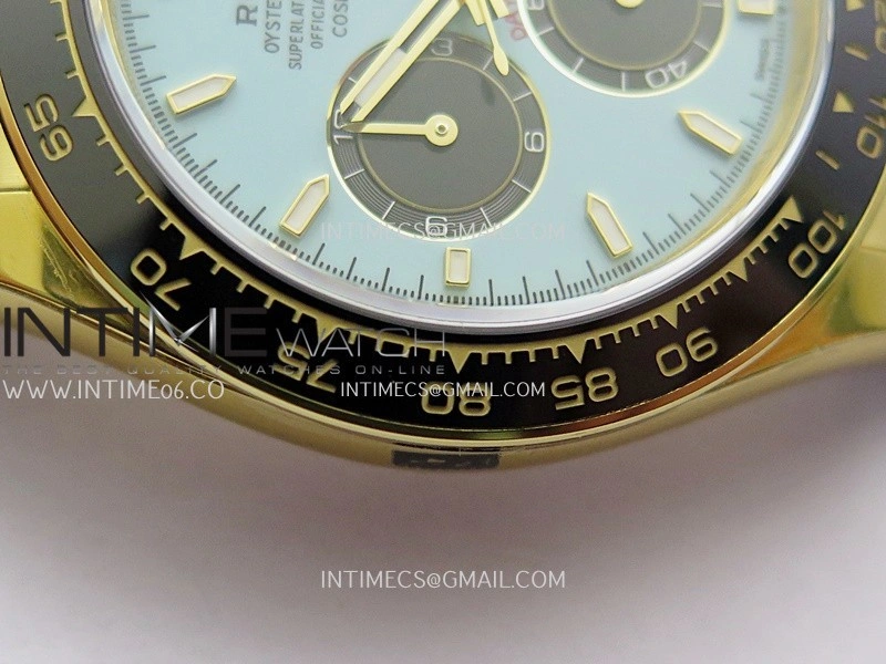 Daytona 126518 Gain Weight Clean Plus 1:1 Best Edition Tiffany Turquoise Blue Dial On Oysterflex Rubber Strap DD4131