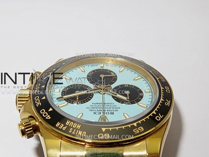 Daytona 126518 Gain Weight Clean Plus 1:1 Best Edition Tiffany Turquoise Blue Dial On Oysterflex Rubber Strap DD4131