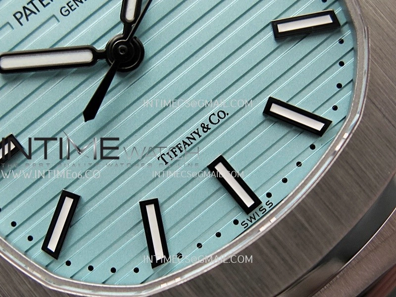 Nautilus 5711 3KF 1:1 Best Edition Tiffany Blue Dial on SS Bracelet A324 Super Clone V2