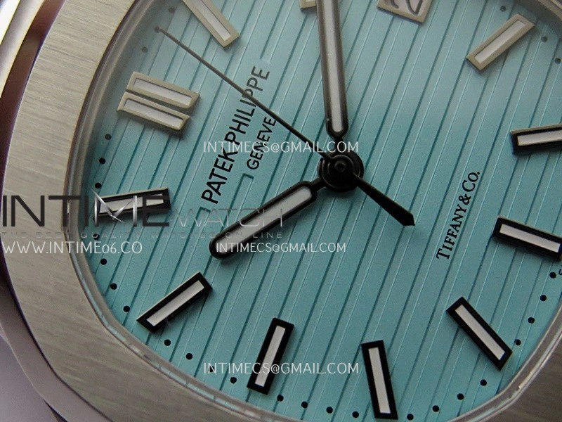 Nautilus 5711 3KF 1:1 Best Edition Tiffany Blue Dial on SS Bracelet A324 Super Clone V2